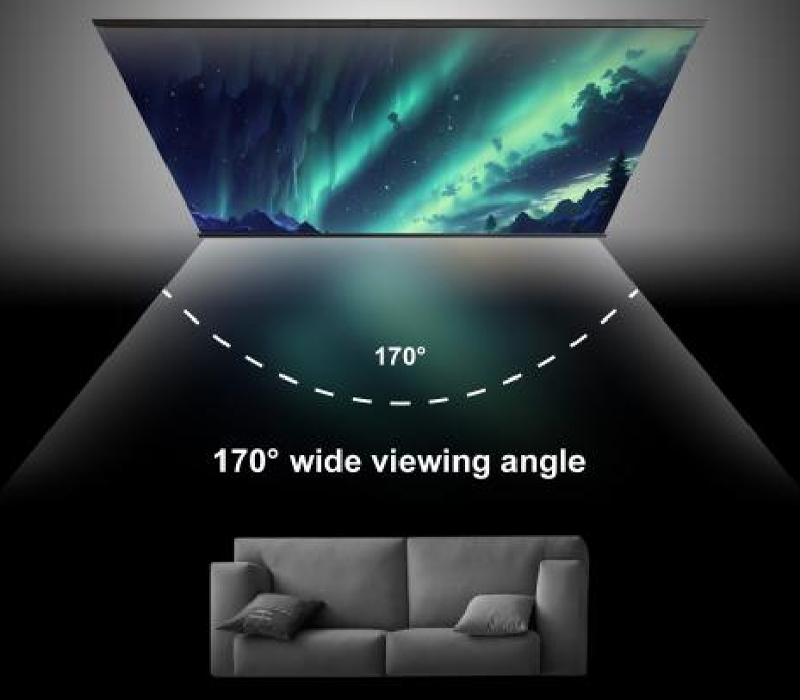 Portable Foldable Fresnel Anti-Light Projector Screen