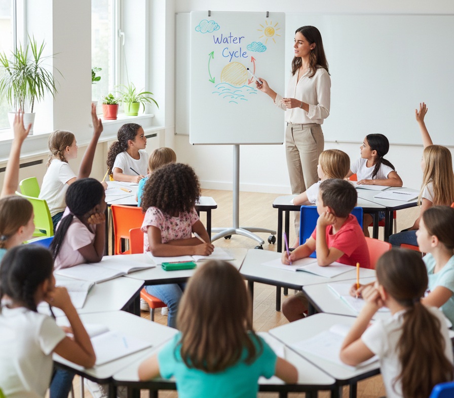 Three Productivity Benefits of Using Mobile Glass Whiteboard for Teaching