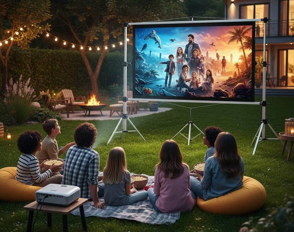 Best Features to Look for When Buying a Projector Screen Portable Outdoor Use