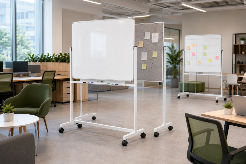 Why Do Open Offices Need a Dynamic Best Mobile Whiteboard