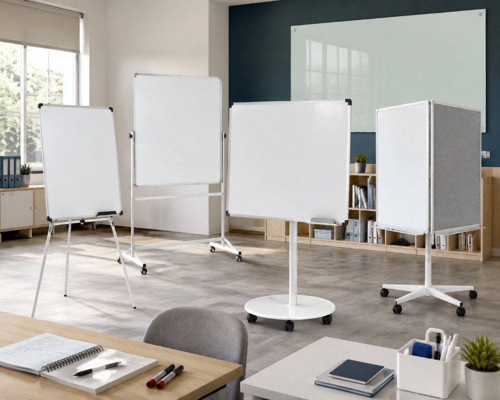 How can portable whiteboard for teaching save classroom space