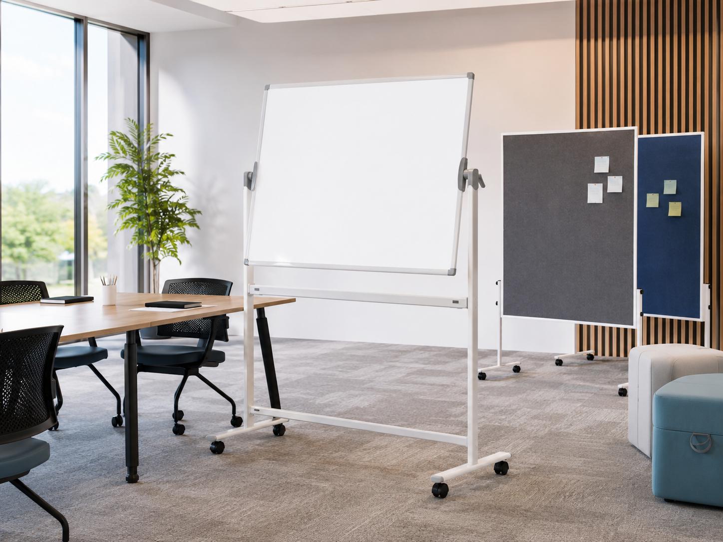 Why Is a Mobile Whiteboard Reshaping Flexible Workspaces