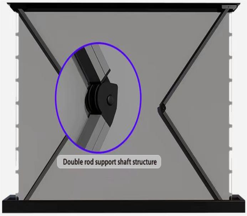 floor rising projector screen